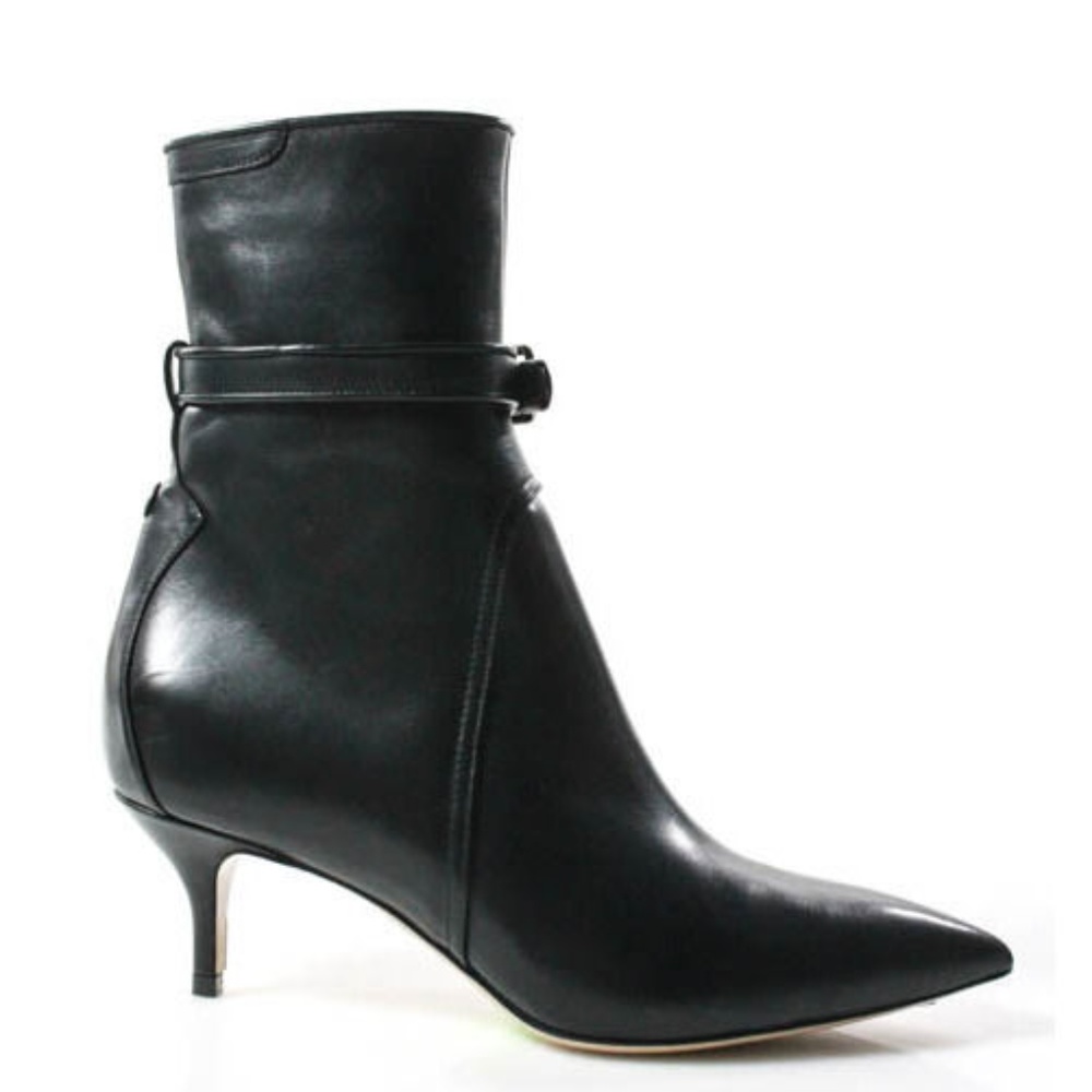 Paul Andrew Women's Black Leather Boots Size 37/7